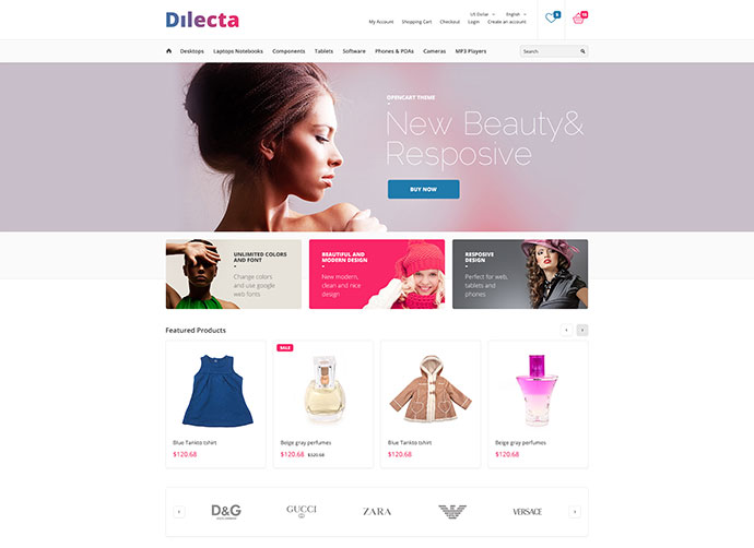 50+ ��Ӧʽ��Prestashop��������