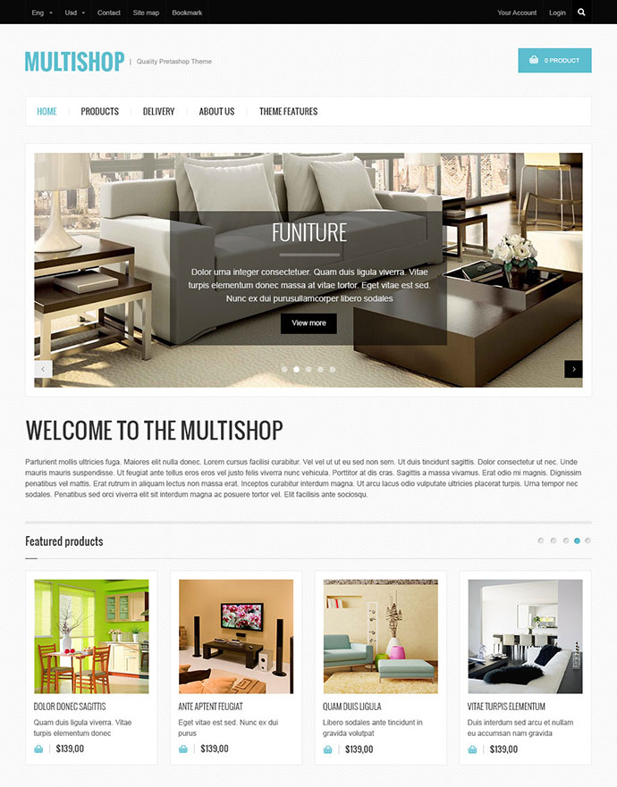 50+ ��Ӧʽ��Prestashop��������