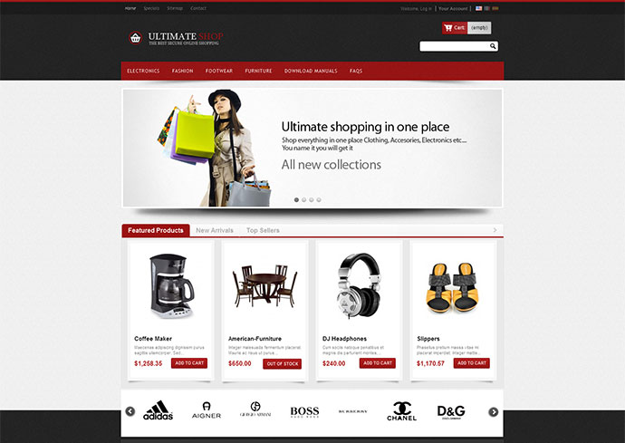 50+ ��Ӧʽ��Prestashop��������