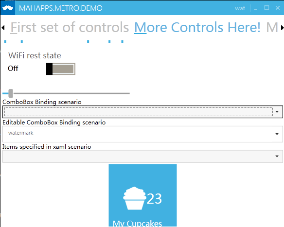 һ���ӽ����WPFӦ�ó���������Ųʶ�̬Metro����