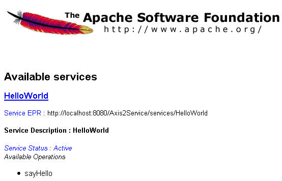 通向架构师的路经(第十天)之Axis2 Web Service(一)