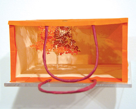 �����д�����΢��ֽ����(paper bag tree)���