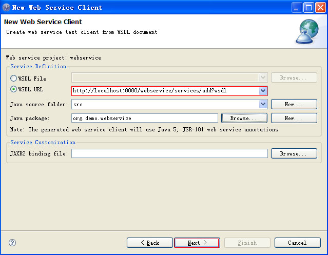 Myeclipse6.5��ʹ��XFire����WebService�ļ�����