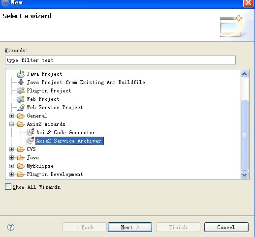 Axis2 ���� webservice �����ֲ�