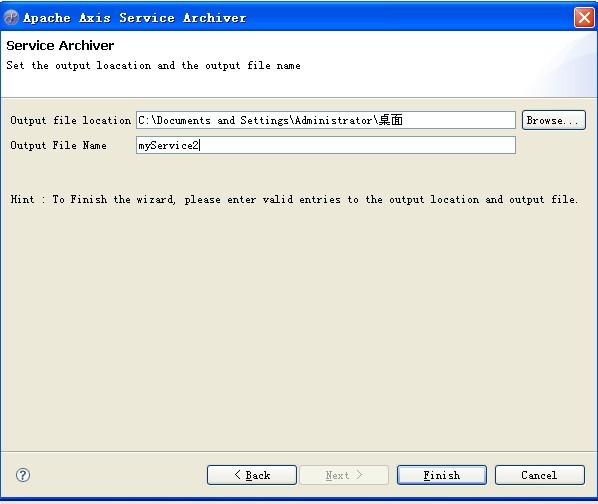 Axis2 ���� webservice �����ֲ�