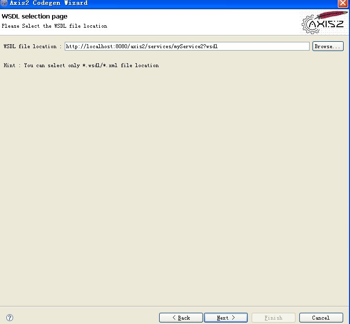 Axis2 ���� webservice �����ֲ�
