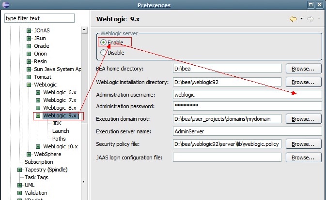 Myeclipse+weblogic9.2װ