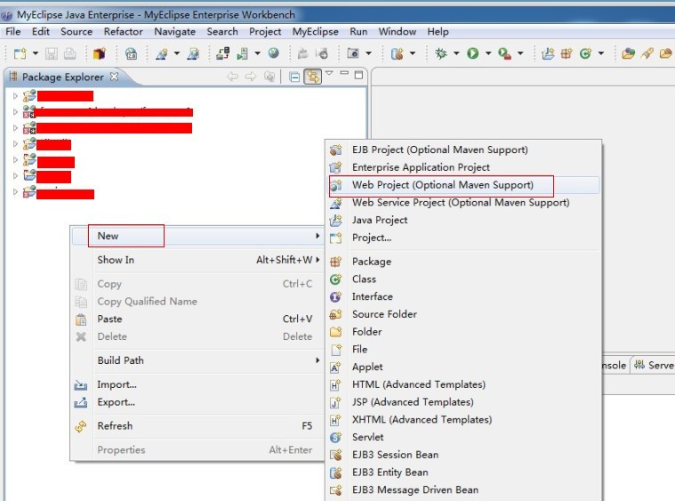 maven3 Myeclipse6.5 ����web��Ŀ