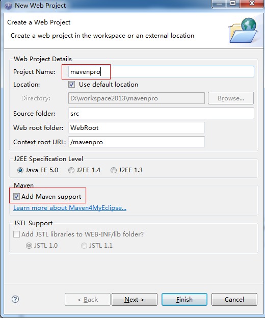 maven3 Myeclipse6.5 ����web��Ŀ