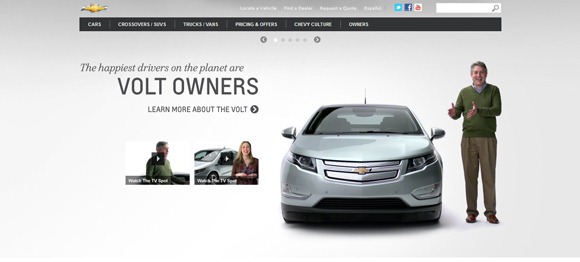 国外优秀网站:全世界30大汽车品牌网站设计欣赏