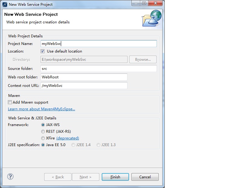 ����Myeclipse 8.5��������JAX-WS��Web serviceʵ��