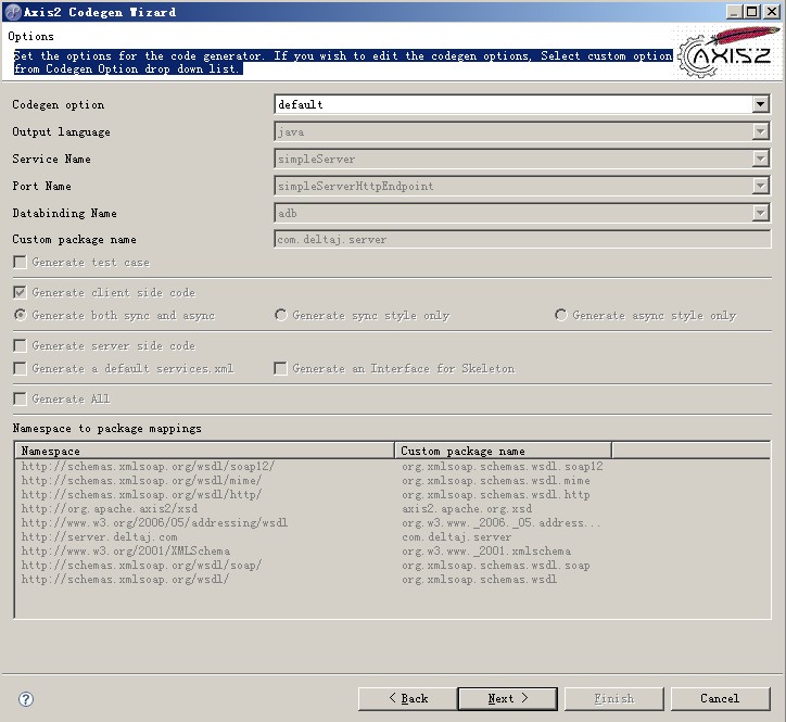 axis2����web service������