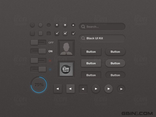 �Ƽ���Ѻ�ɫUI���߰�����