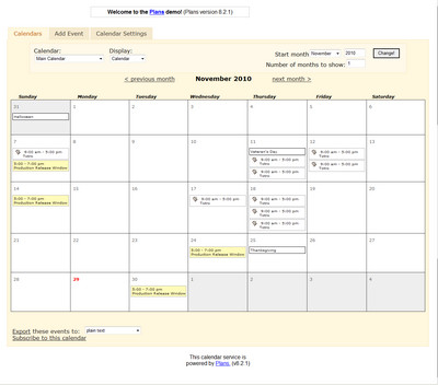 Calendars - 