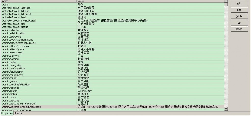 ��properties���Ͻ��б����뷴����