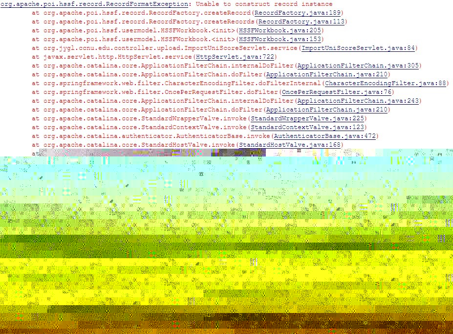 POI��ȡExcel����ʱ����UnsupportedOperationException