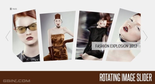 分享五个来自tympanus的超炫图片幻灯效果和教程