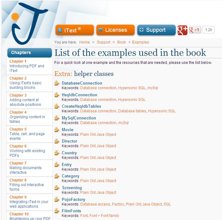 iText�ٷ��γ�