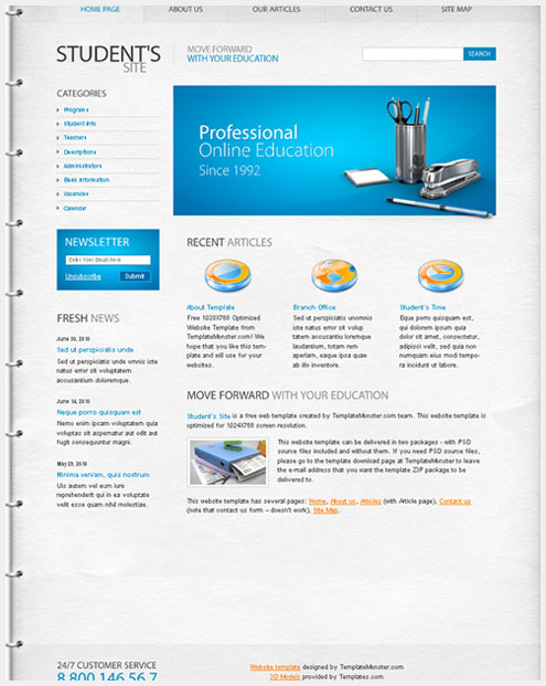 40��˧�����õ�PSD WEBģ����Դ