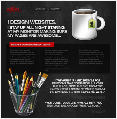 40��˧�����õ�PSD WEBģ����Դ