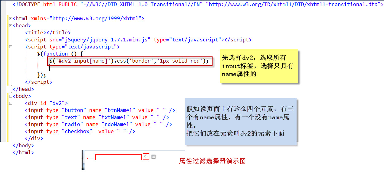 jquery范例教学一
