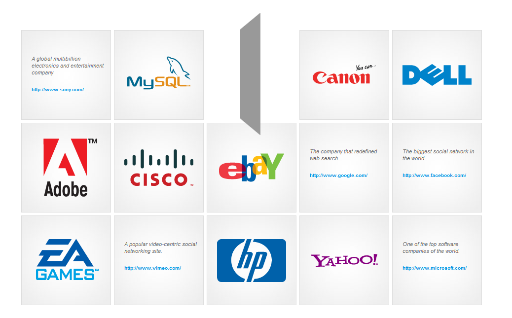 ����һ��ܿ��jquery ��Ƭǽ����Ч��