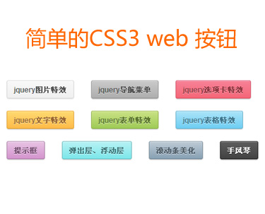 ʮ����ɫ ���Խ��� web buttons��ť ����IE6