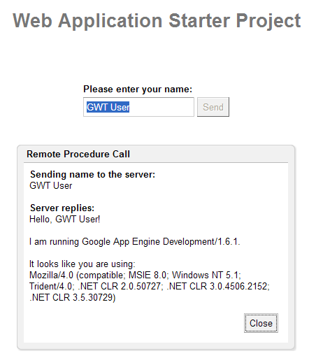 Web������ʹ��Gwt