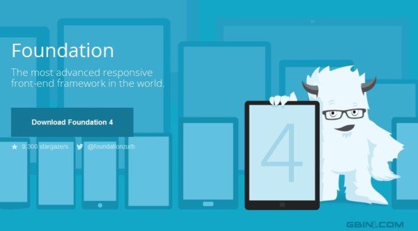 运用前端框架Foundation 4来帮助简化响应式设计开发