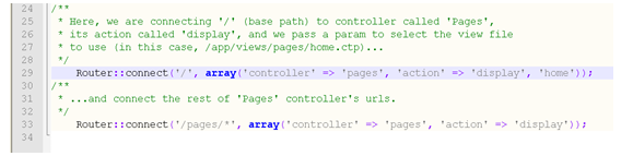 CakePHP��Router�Ļ��Ƹ�ʹ�÷���