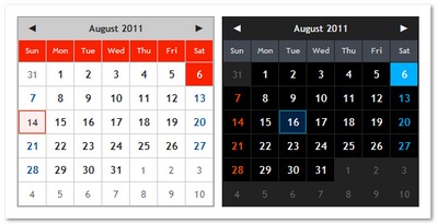 DatePicker - 日期取舍插件