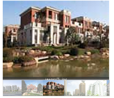 jquery兑现的带缩略图的焦点图片切换