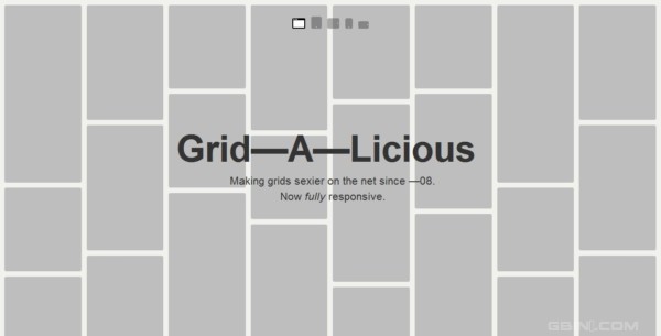 ��������ӦʽjQuery�����ֲ�� - grid-a licious