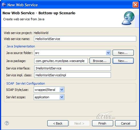 MyEclipse䱸WebService(xfire)