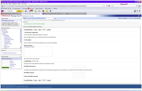 Oracle WebLogic Server Active GridLink for Oracle Real Application Clusters (RAC) - 二