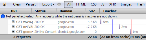firebug 1.6 更新效能