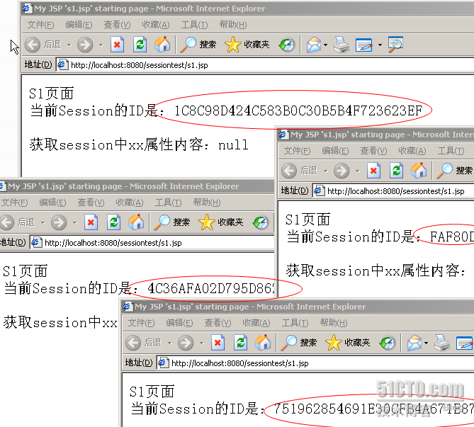 ��ת�������˽�HttpSession