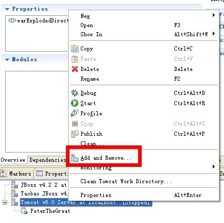 Eclipse的Web项目的一个配备