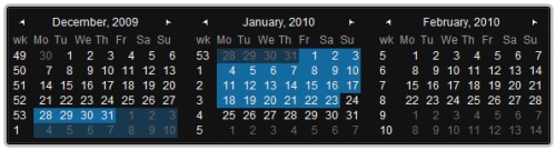 Date Picker Jquery年历控件合集