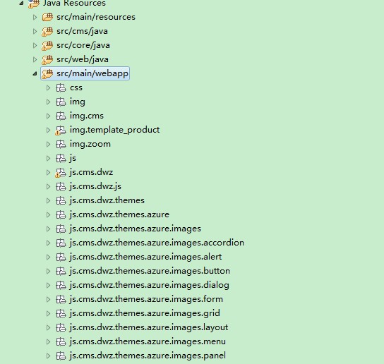 Eclipse ����Maven����Web����webapp�ļ��г����ͼ�εĽ������