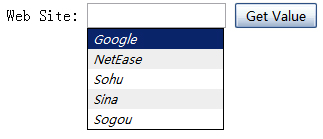 jQuery Autocomplete ������ϸ˵��