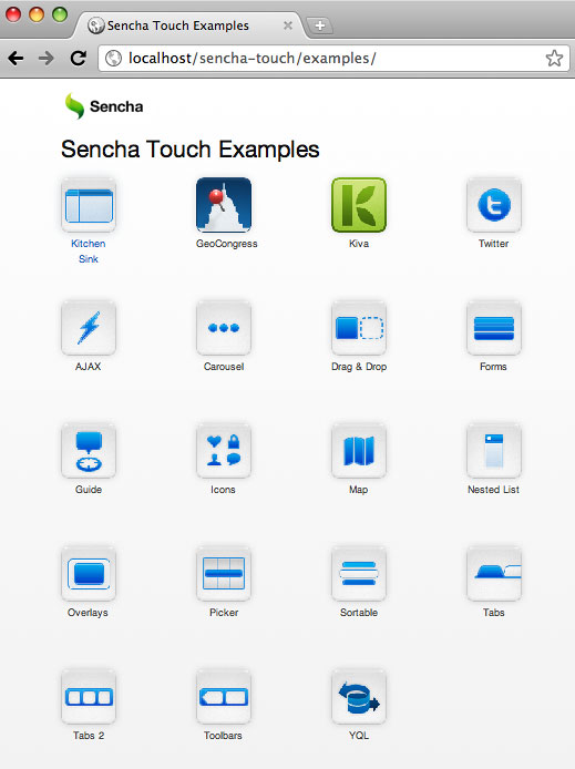  Sencha Touch Ų web Ӧó