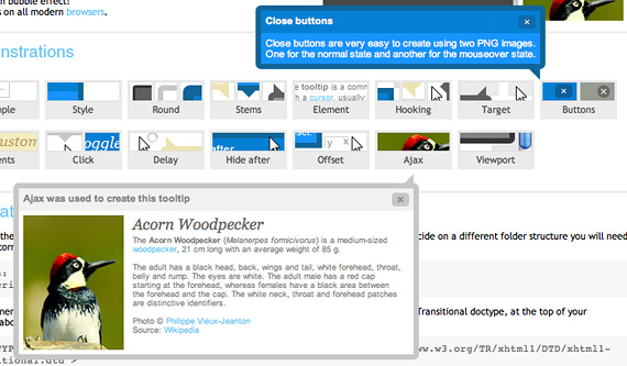 ʢ�е�jQuery��Ϣ��ʾ���(jQuery Tooltip Plugin)