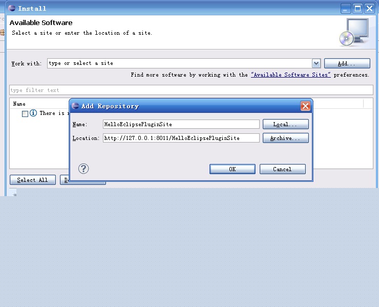 �����Eclipse�����Ʒ������Ϊվ����ʽweb update site