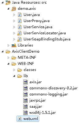 Ӧ��Eclipse��Axis1.4�������Web Service���ͻ���