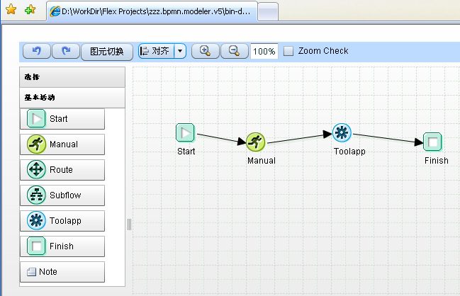 Flex开发web流程设计器的经验之谈(一) 转