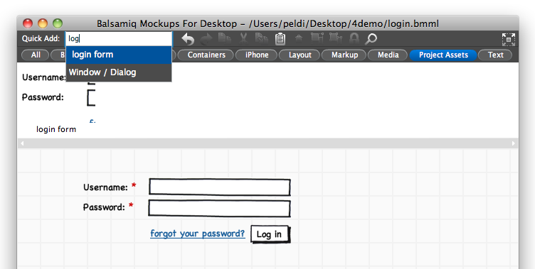 Balsamiq Mockups Զؼҳģ