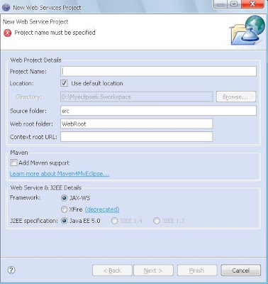 myeclipse6.5�ϻ���JAX-WS����Webservice(����ʾ��)