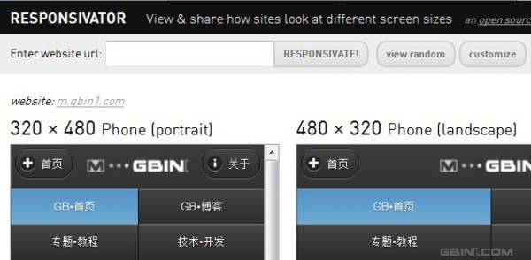 �������ڲ�ͬ�ߴ���Ļ�������վЧ���Ĺ��� - Responsivator