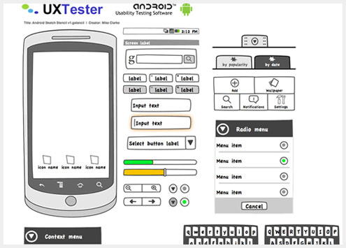 60个超适用华丽的GUI PSD设计包